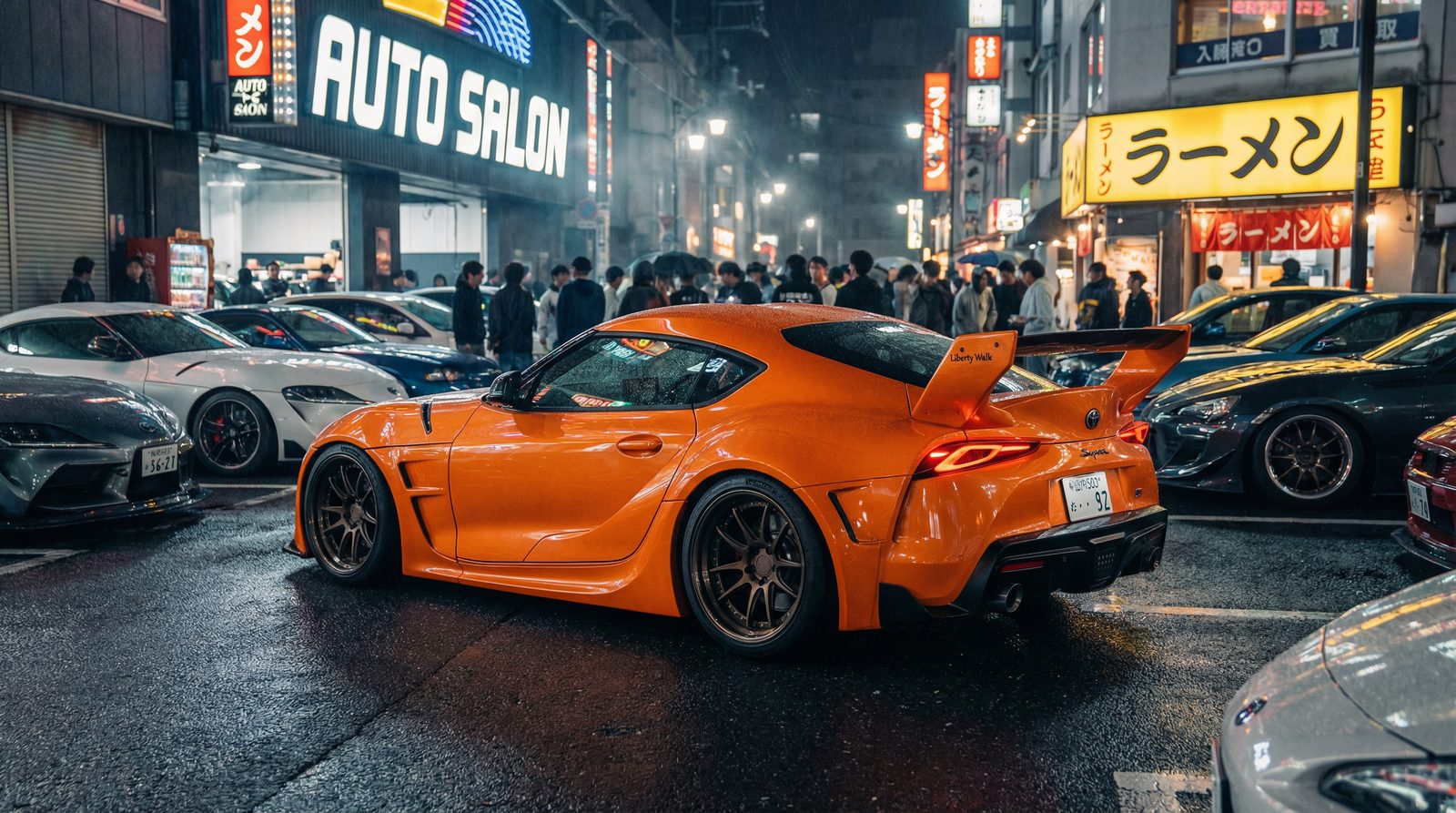 蘑菇视频丰田Supra改装视频