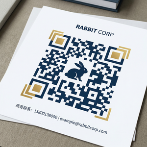 蘑菇视频商务二维码